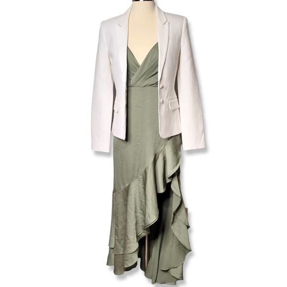 L'Agence Tweed Blazer in White Size 0 (see description) - Picture 3 of 7